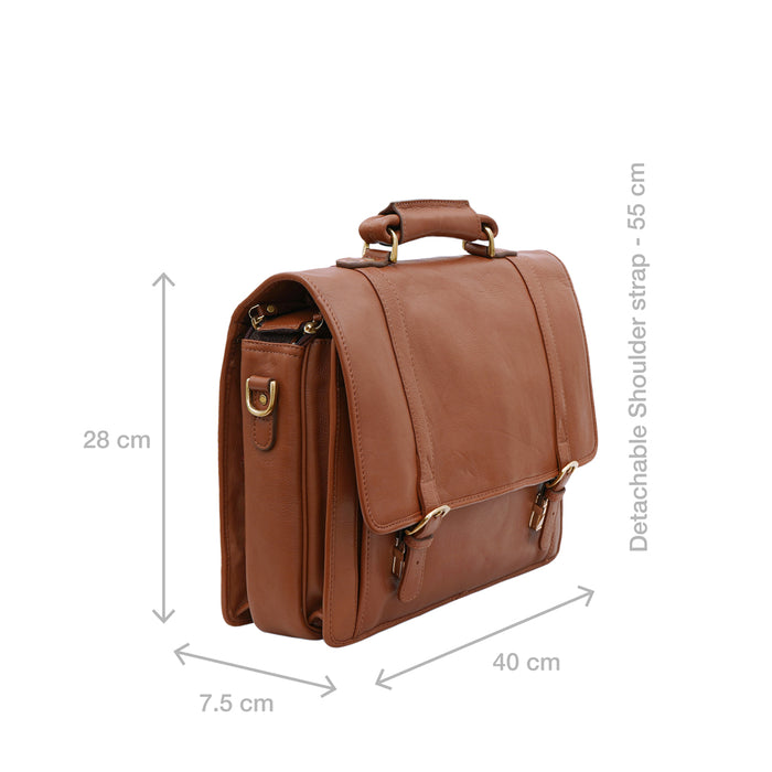 Hidesign ANDRE 4215 BRIEFCASE Tan