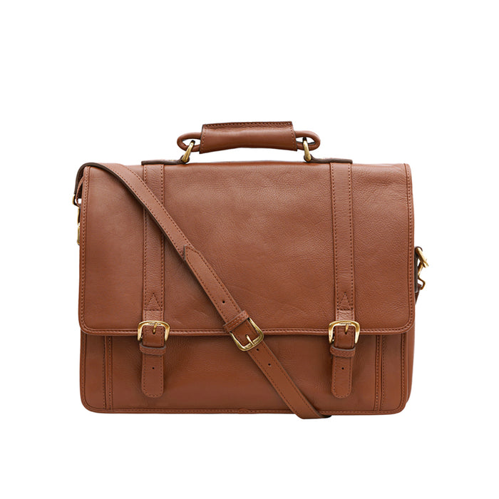 hidesign ANDRE 4215 BRIEFCASE Tan