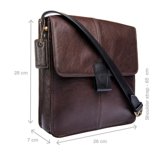 Hidesign ARAD 03 CROSSBODY Brown