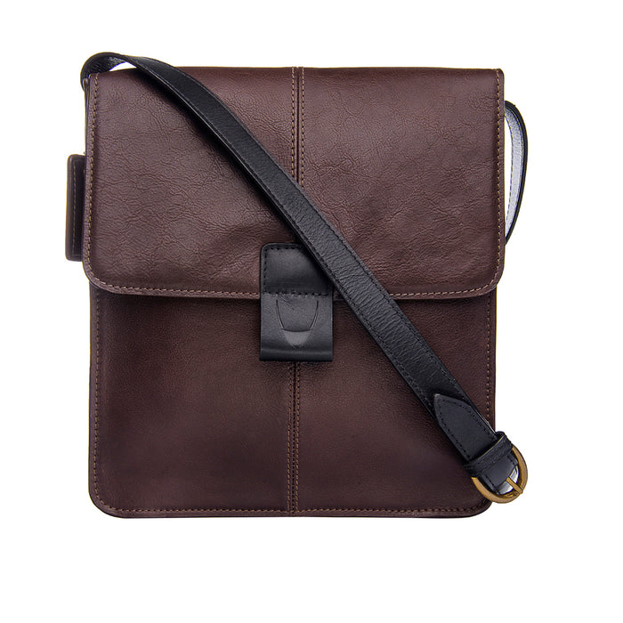 hidesign ARAD 03 CROSSBODY Brown