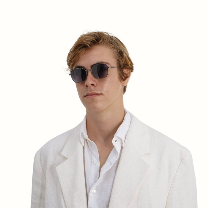 Hidesign ARUBA ROUND SUNGLASS Black