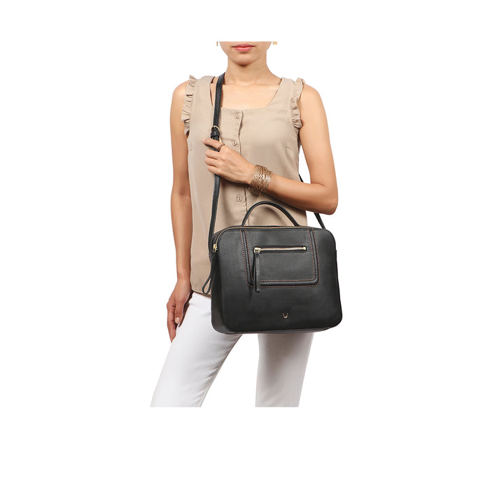 hidesign ASPEN 04 SB SATCHEL Black