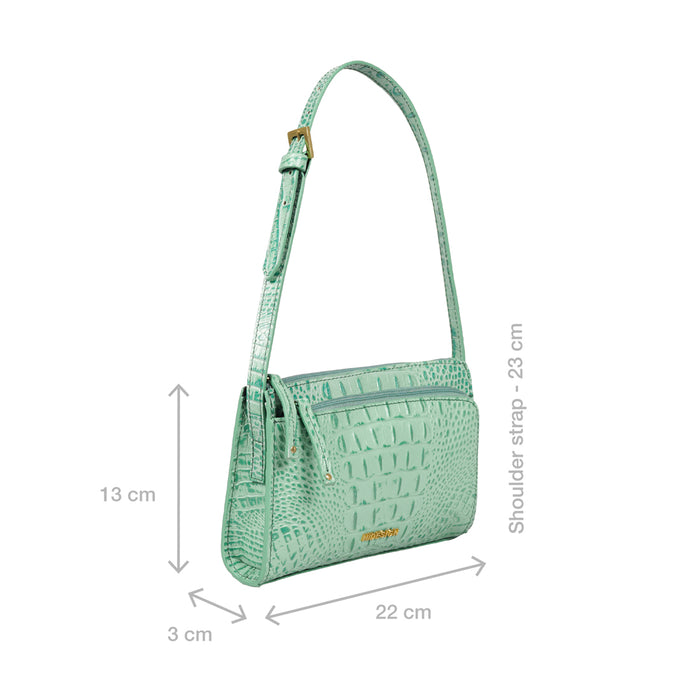 Hidesign ASTRID 02 CROSSBODY Green
