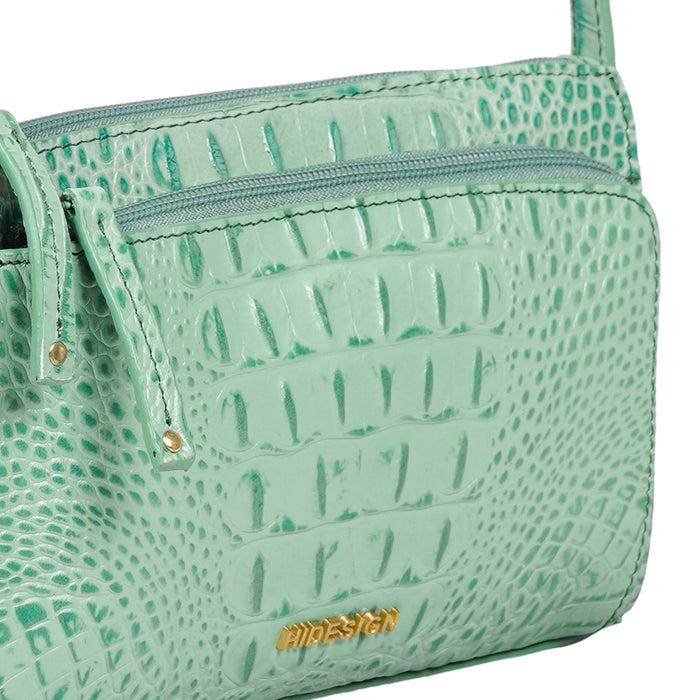 Hidesign ASTRID 02 CROSSBODY Green