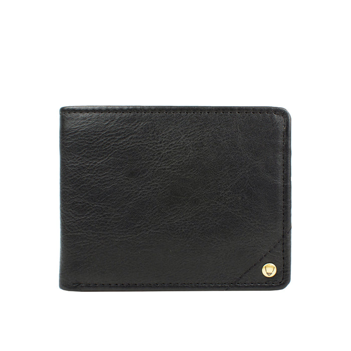 Hidesign ASW004 BI-FOLD WALLET Black