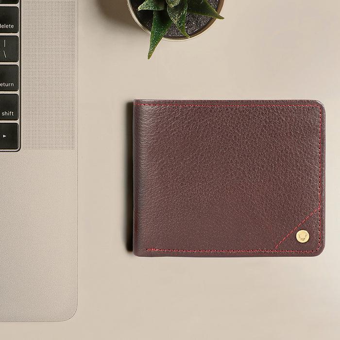 hidesign ASW004 TRI-FOLD WALLET Brown