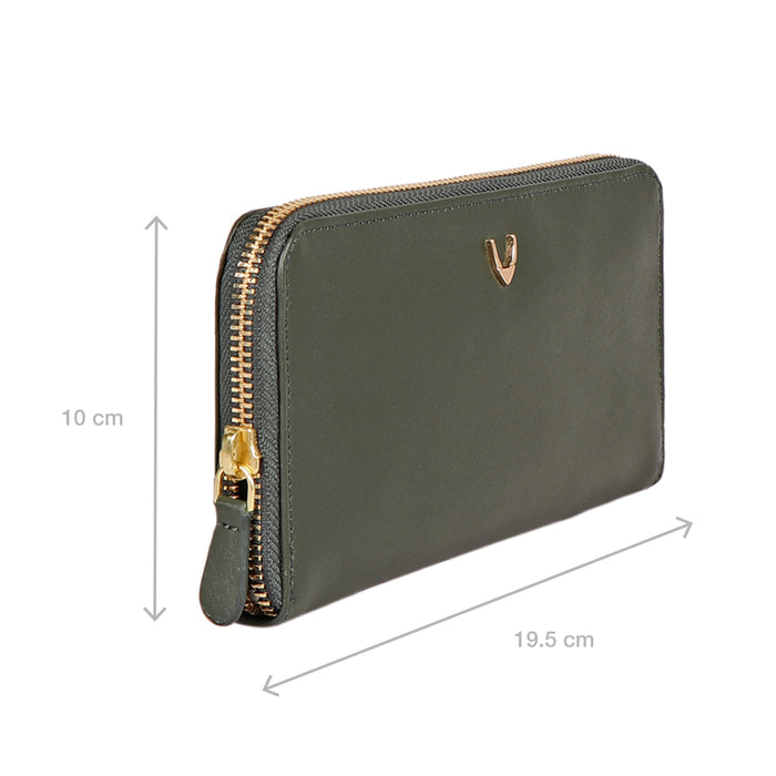 Hidesign ATLANTA RF ZIP AROUND Green