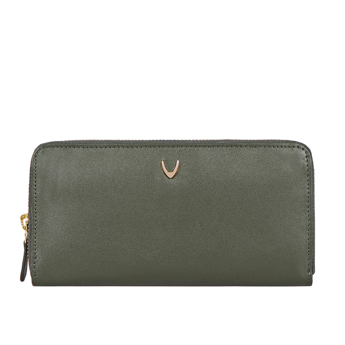 hidesign ATLANTA RF ZIP AROUND Green