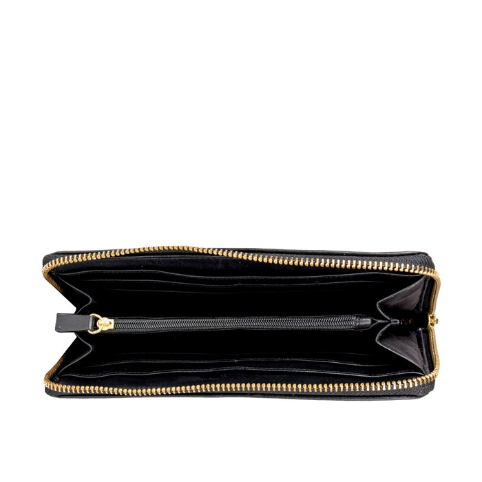 Hidesign ATLANTA ZIP AROUND WALLET Black