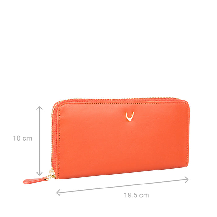 Hidesign ATLANTA ZIP AROUND WALLET Orange