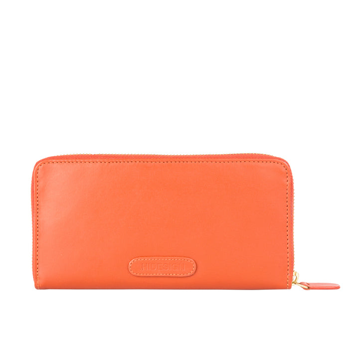 Hidesign ATLANTA ZIP AROUND WALLET Orange