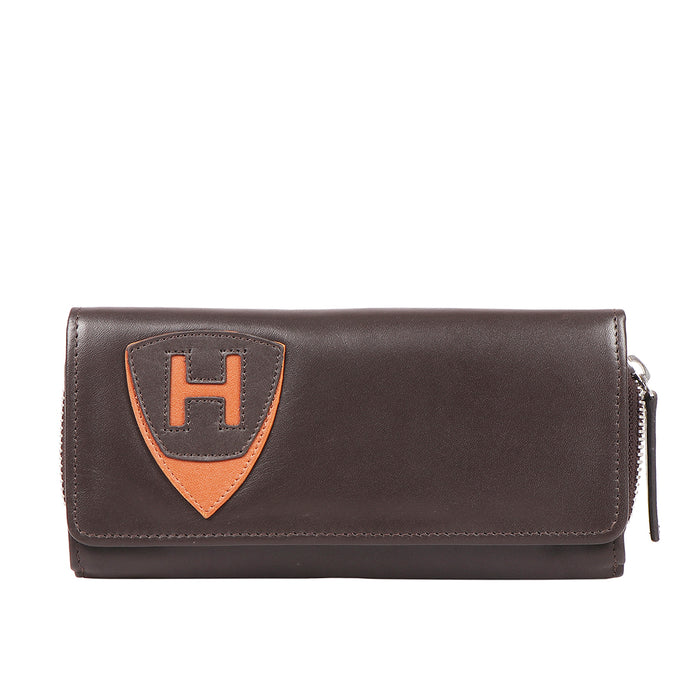 Hidesign AUCKLAND W5 TRI-FOLD WALLET Brown