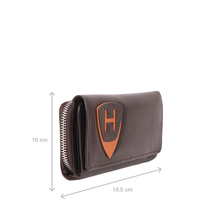 Hidesign AUCKLAND W5 TRI-FOLD WALLET Brown
