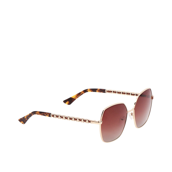 Hidesign AVALON RECTANGLE SUNGLASS Brown
