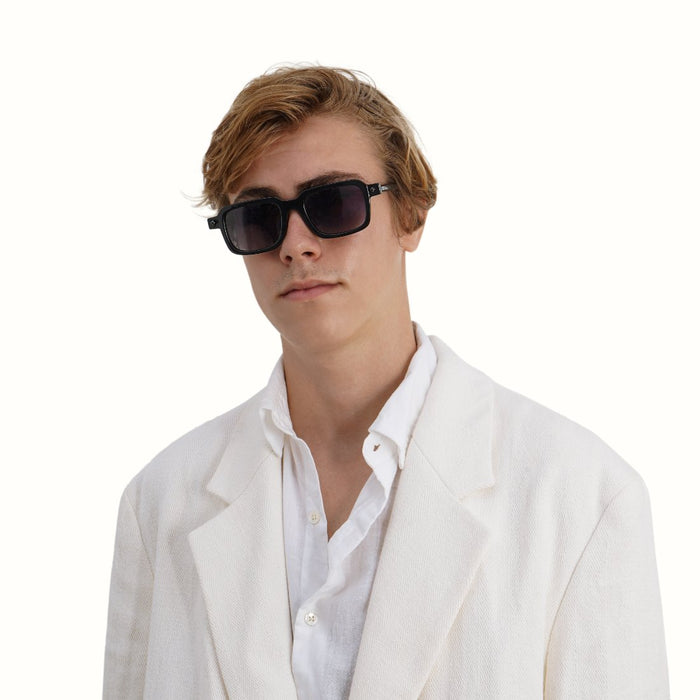 Hidesign BARBADOS WAYFARER SUNGLASS Black