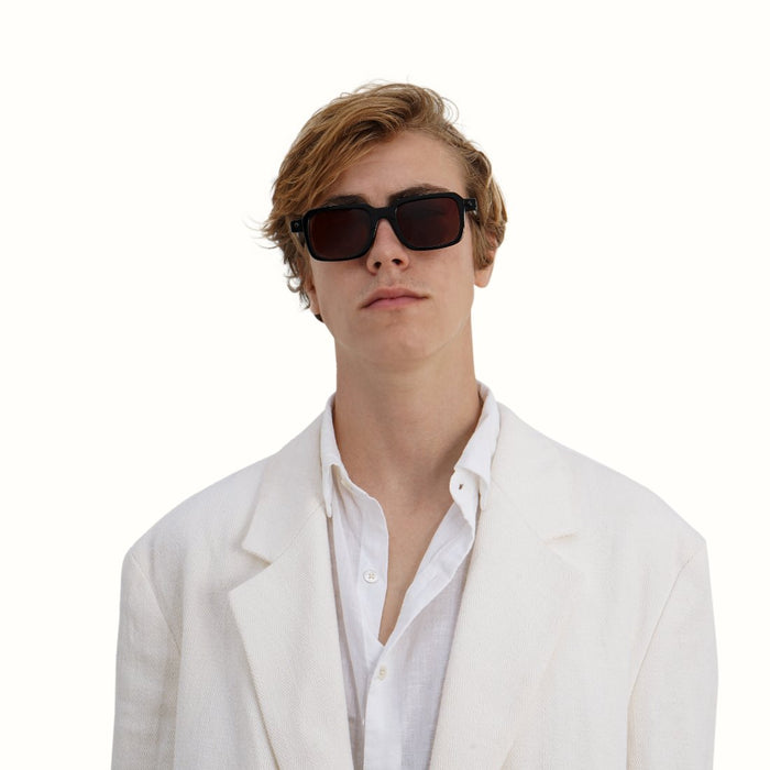 Hidesign BARBADOS WAYFARER SUNGLASS Brown