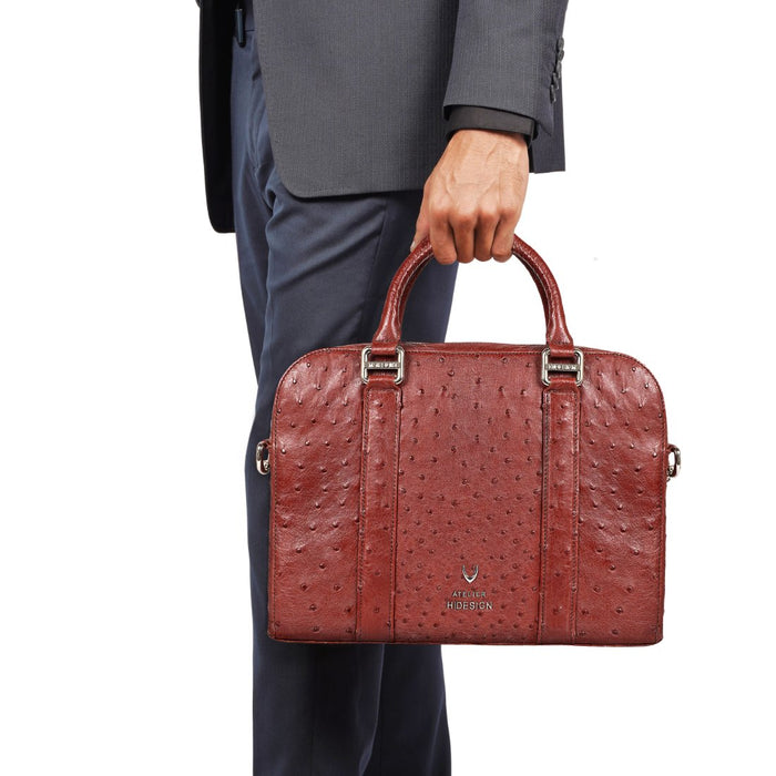 Hidesign BARTOLI 03 LAPTOP BAG Brown