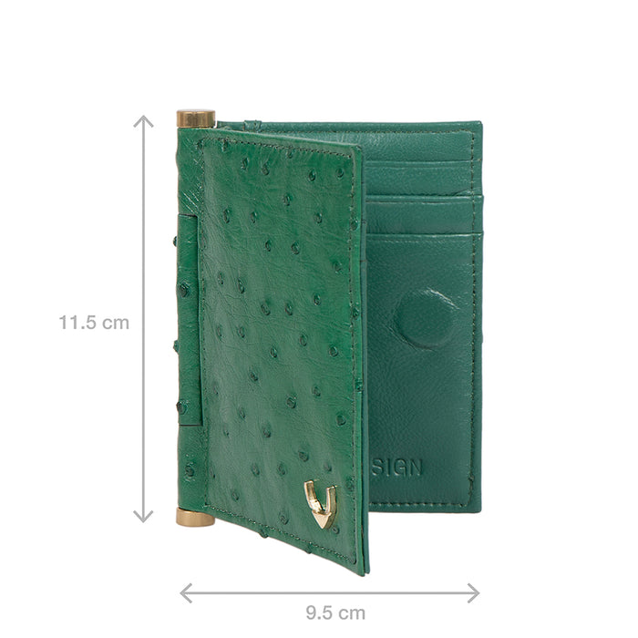 Hidesign BARTOLI W2 CARD HOLDER Green