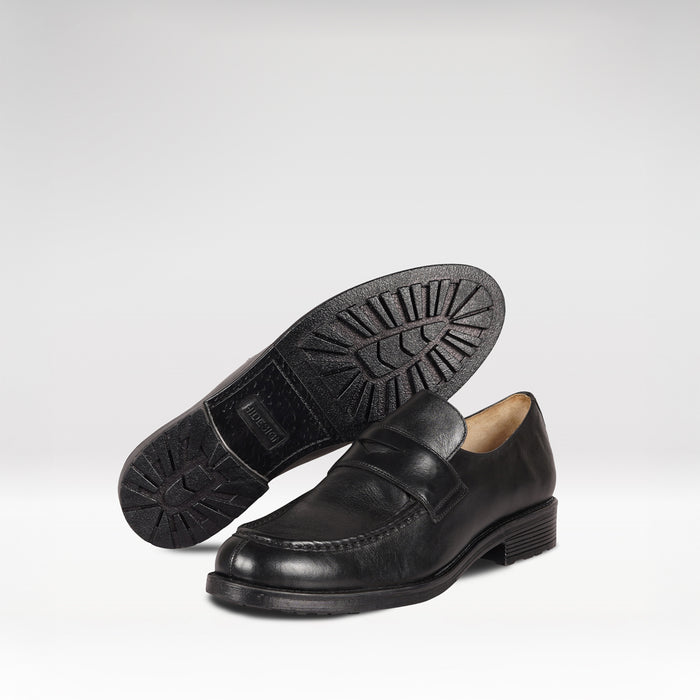 hidesign BASEL MEN'S LOAFERS Black