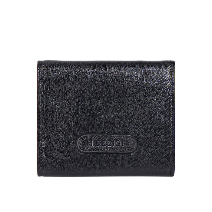 Hidesign BEATRIX W1 TRI-FOLD WALLET Black
