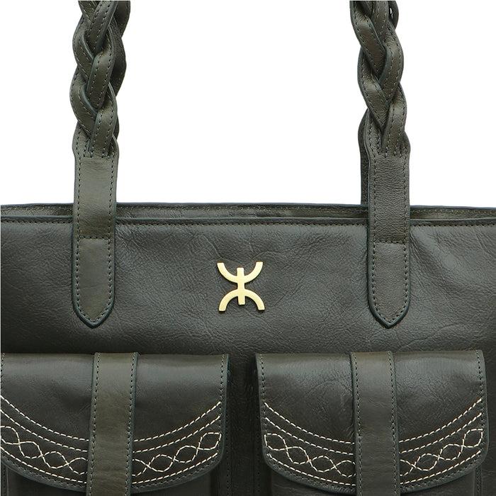 Hidesign BEDOUIN 04 TOTE BAG Green