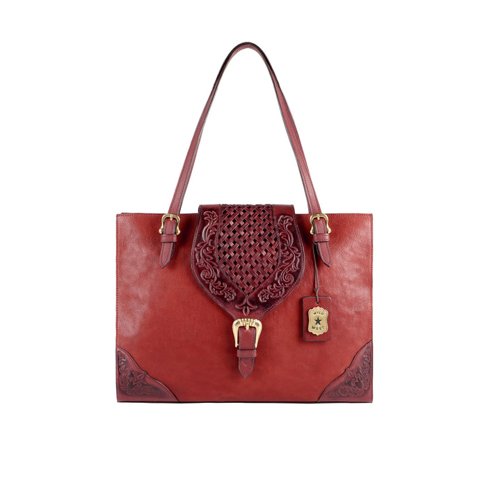 hidesign BELLE STAR 01 TOTE BAG Marsala