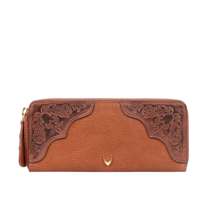 Hidesign BELLE STAR W1 ZIP AROUND WALLET Tan