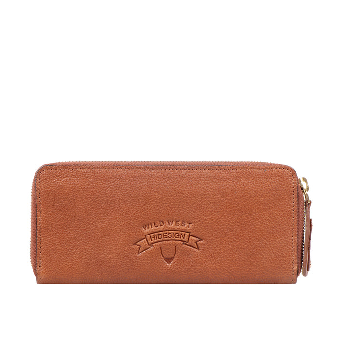 Hidesign BELLE STAR W1 ZIP AROUND WALLET Tan