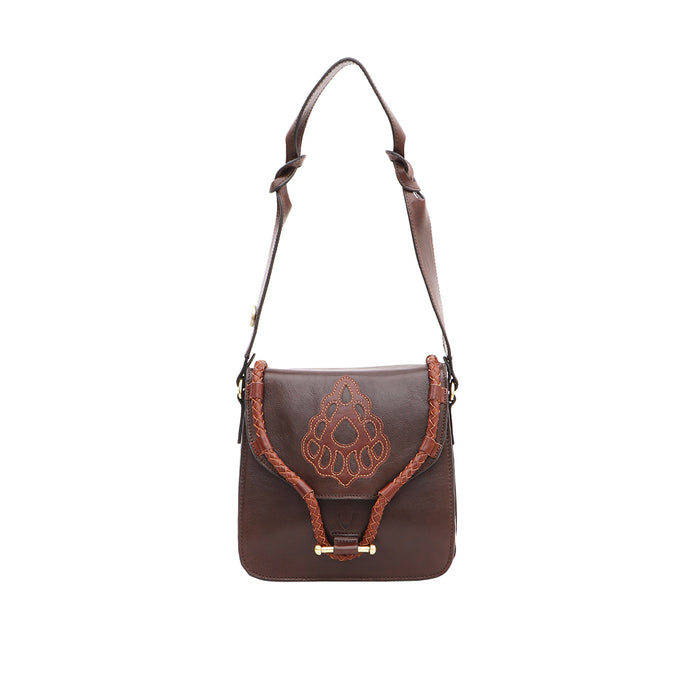 Hidesign BERBER 01 SHOULDER BAG Brown