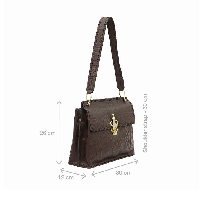 Hidesign BERBER 03 SHOULDER BAG Brown