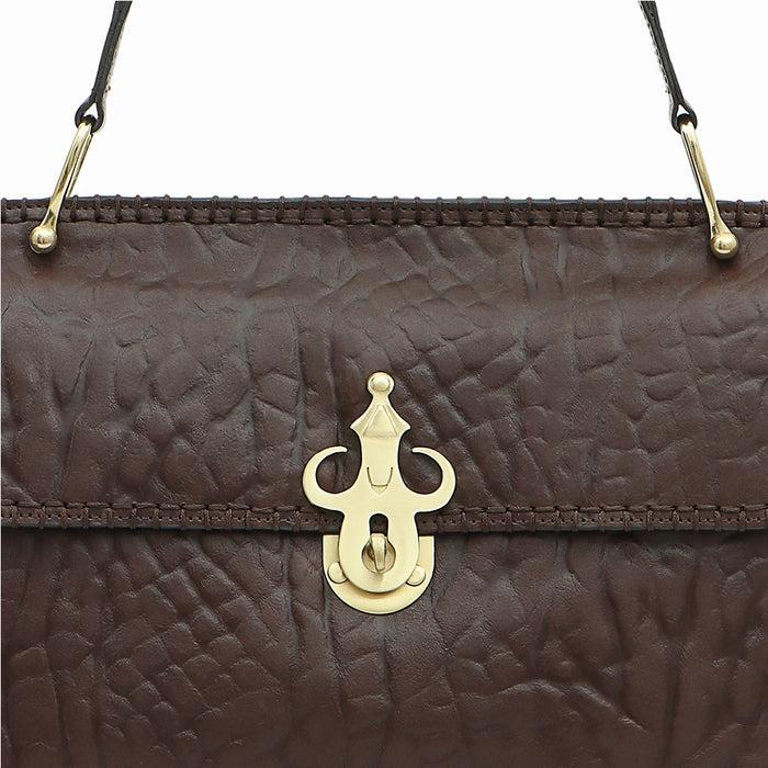 Hidesign BERBER 03 SHOULDER BAG Brown