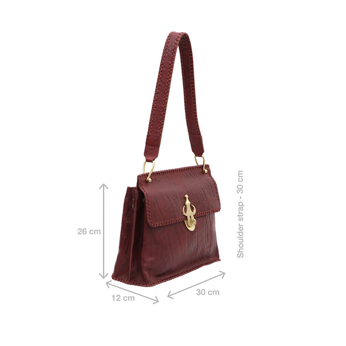 Hidesign BERBER 03 SHOULDER BAG Marsala