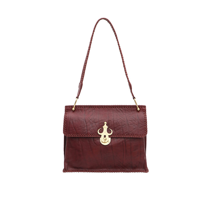 hidesign BERBER 03 SHOULDER BAG Marsala