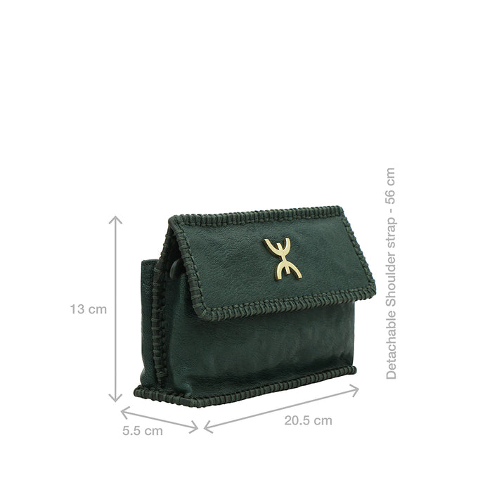 Hidesign BERBER W1 SLING WALLET Green