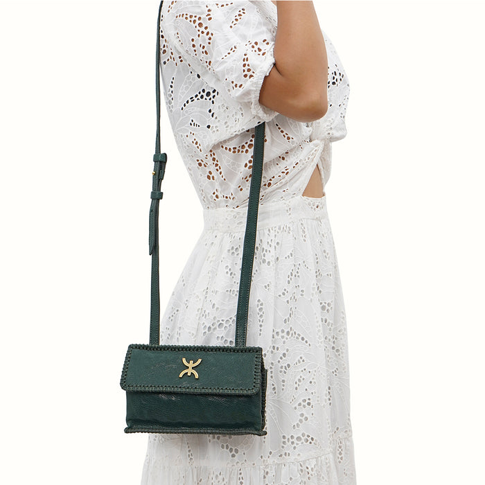 hidesign BERBER W1 SLING WALLET Green