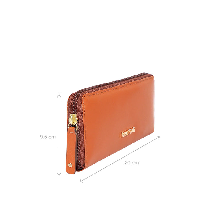 Hidesign BETH W2 ZIP AROUND WALLET Tan