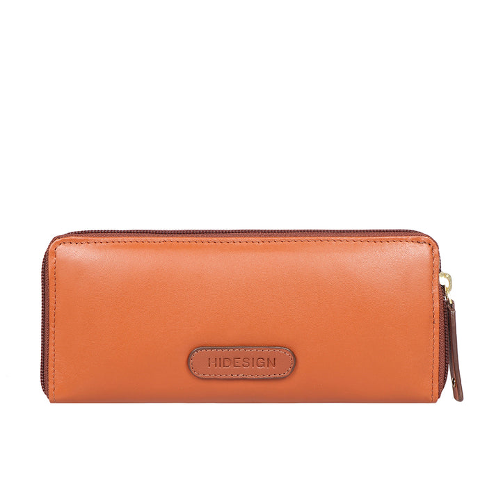 Hidesign BETH W2 ZIP AROUND WALLET Tan