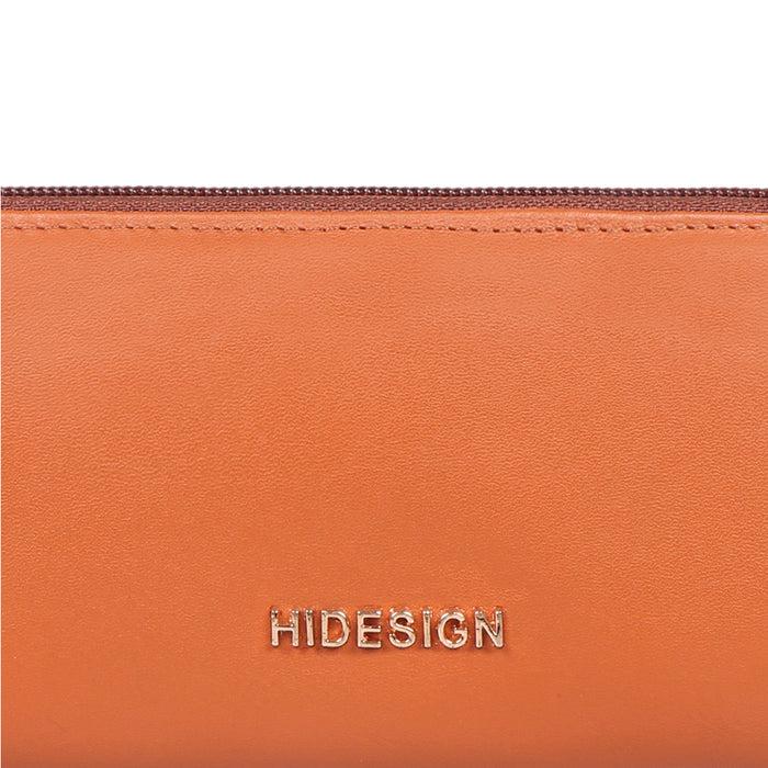 Hidesign BETH W2 ZIP AROUND WALLET Tan