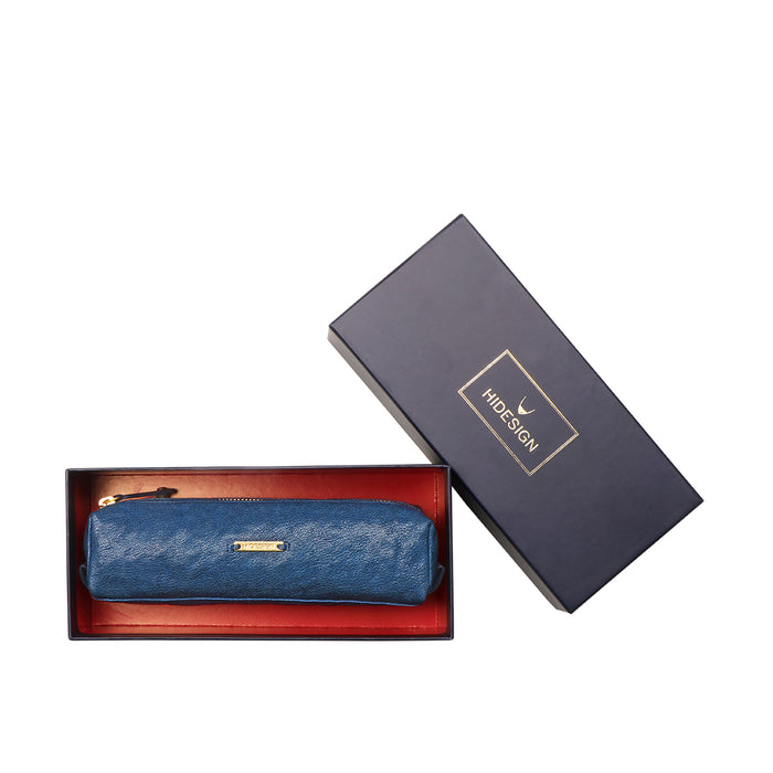 Hidesign BILBO STATIONERY POUCH Blue