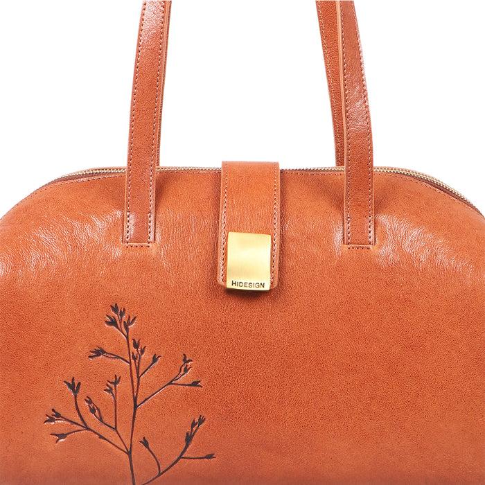 Hidesign BLOOM 02 SHOULDER BAG Orange