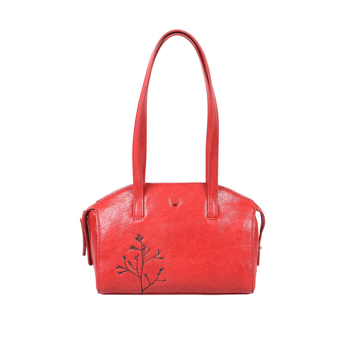 hidesign BLOOM 03 SHOULDER BAG Red