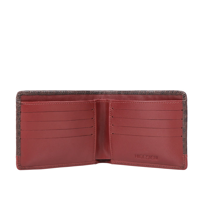 Hidesign BOBBY W2 BI-FOLD WALLET Brown