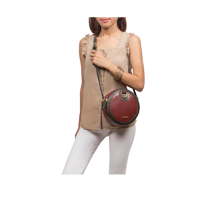 hidesign BOGOTA 03 CROSSBODY Marsala