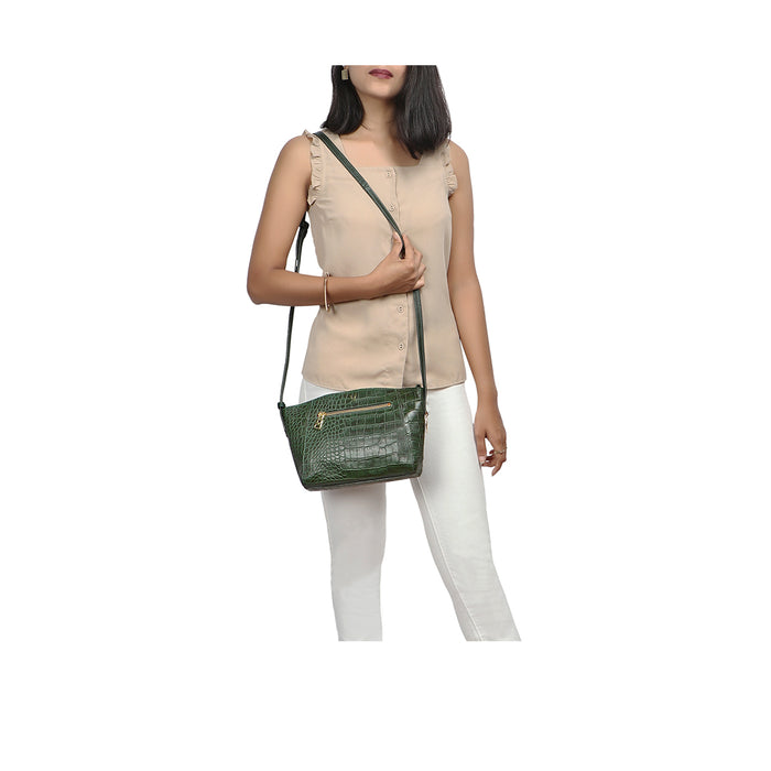 Hidesign BONNIE 02 SLING BAG Green