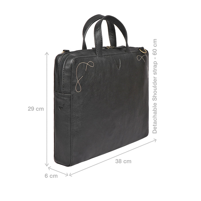 Hidesign BOULDER 01 BRIEFCASE Black