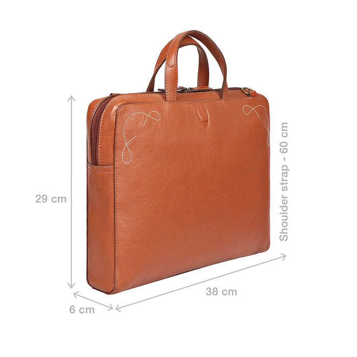 Hidesign BOULDER 01 BRIEFCASE Tan