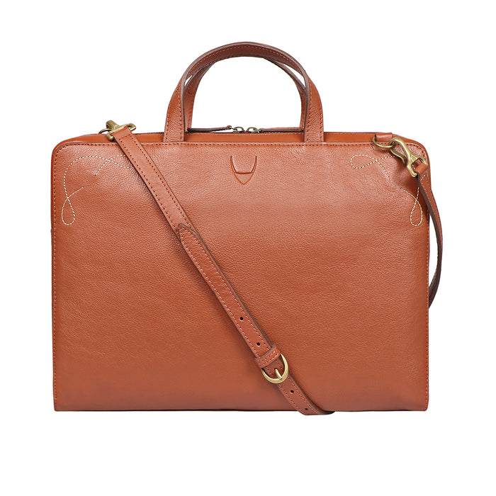 hidesign BOULDER 01 BRIEFCASE Tan