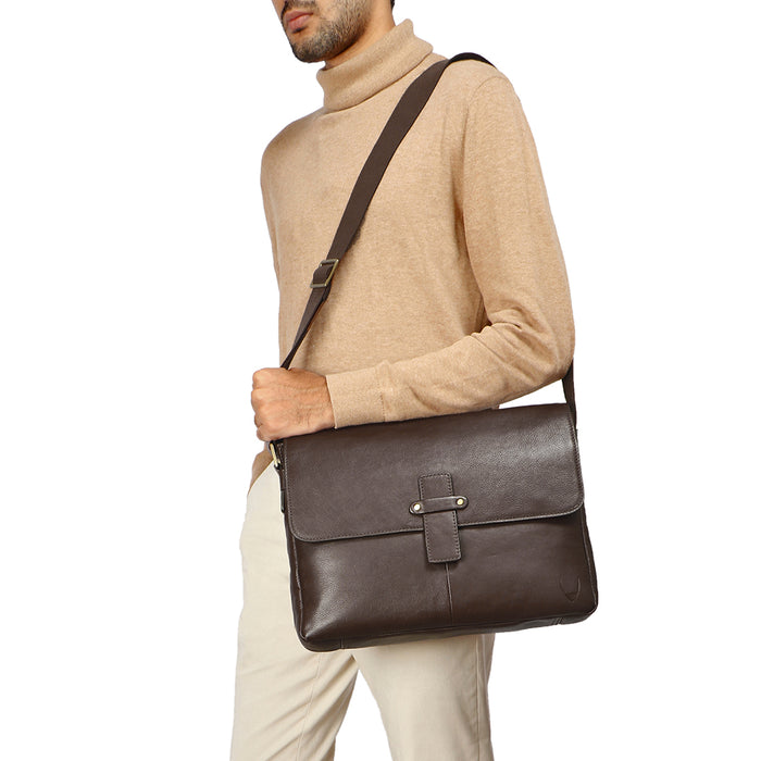 Hidesign BOWFELL 03 MESSENGER BAG Brown
