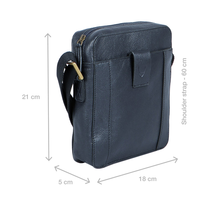 Hidesign BRICK LANE 01 CROSSBODY Blue