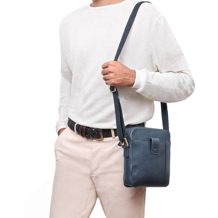 hidesign BRICK LANE 01 CROSSBODY Blue